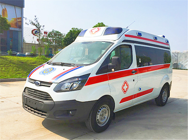 福特全順V362汽油版ABS一體化內飾救護車(chē)