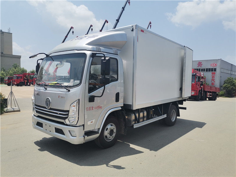 國六 陜汽德龍4.2米藍牌冷藏車(chē)